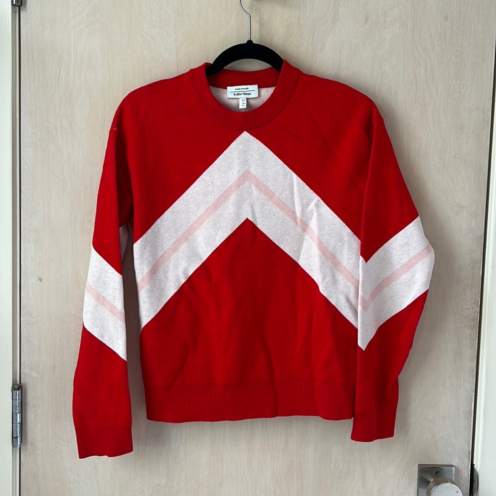 & other stories red sweater